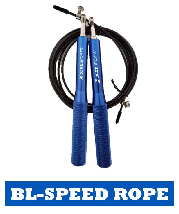 Speed Rope: Aluminum Handle with Adjustable Wire Cable